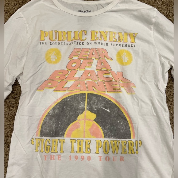 Recycled Karma t-shirt Public Enemy 1990 Tour - Picture 4 of 9